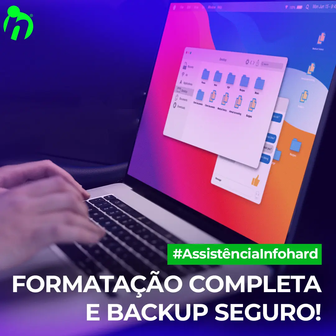 Formatação Completa e Backup Seguro