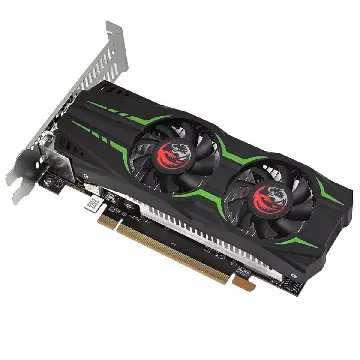 Placa de Vídeo PCYES AMD Radeon RX 570, 4GB, GDDR5, 128-Bit, Dual-Fan, Low Profile, Graffiti Series, PVRX570LP4GBDF